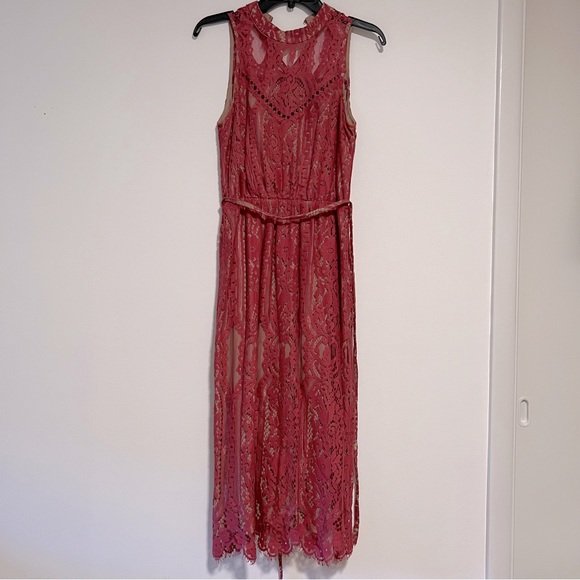 Wayf Lace Wedding Guest Dress - Picture 1 of 5